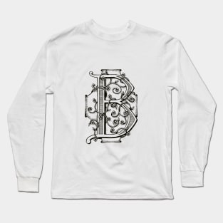 Monogram B Long Sleeve T-Shirt